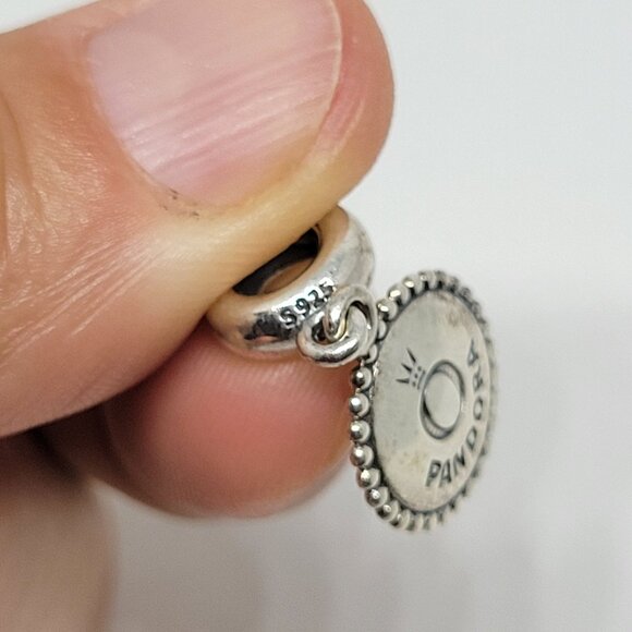 Pandora St. Augustine Dangle Charm Sterling Silver 925 Lighthouse Double-Sided - Picture 4 of 4